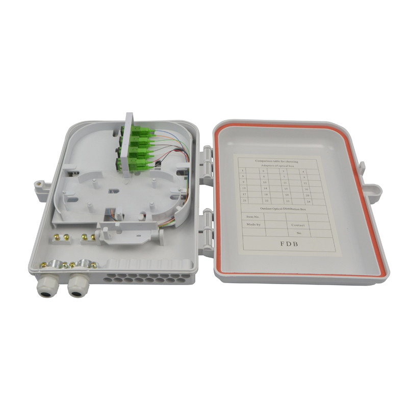 Fiber optic distribution box